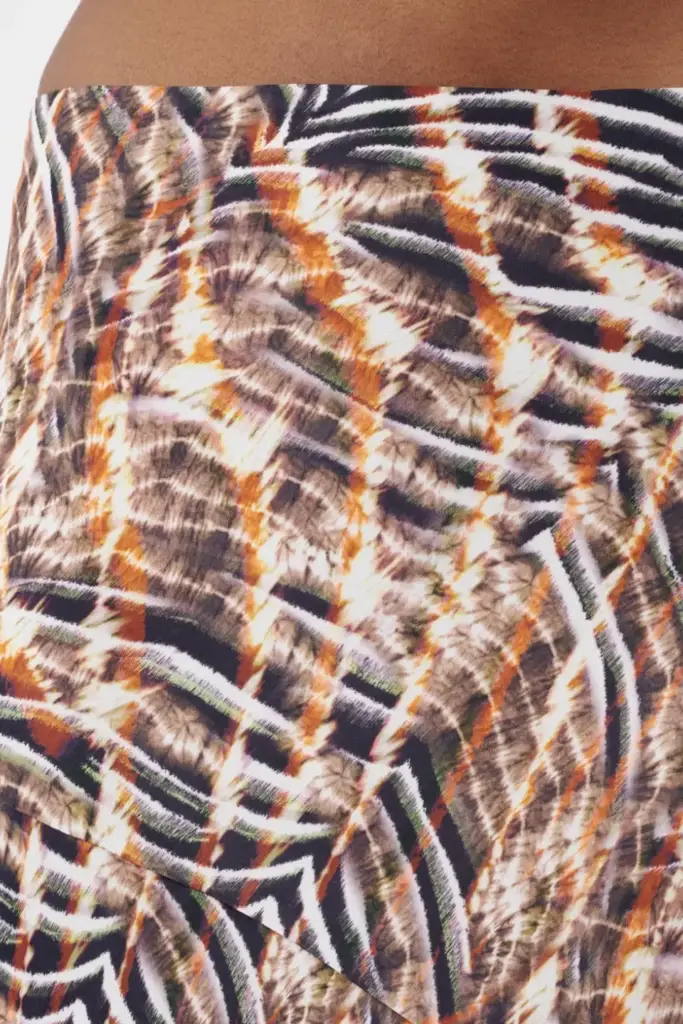 Lala Berlin Skirt Sasa viscose zebra shibori Muttertagsangebot