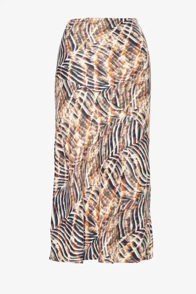 Lala Berlin Skirt Sasa viscose zebra shibori Muttertagsangebot