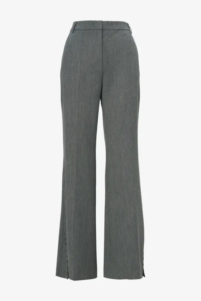Lala Berlin Pants Pinka polyester mix anthracite stripe Valentinstagsangebot