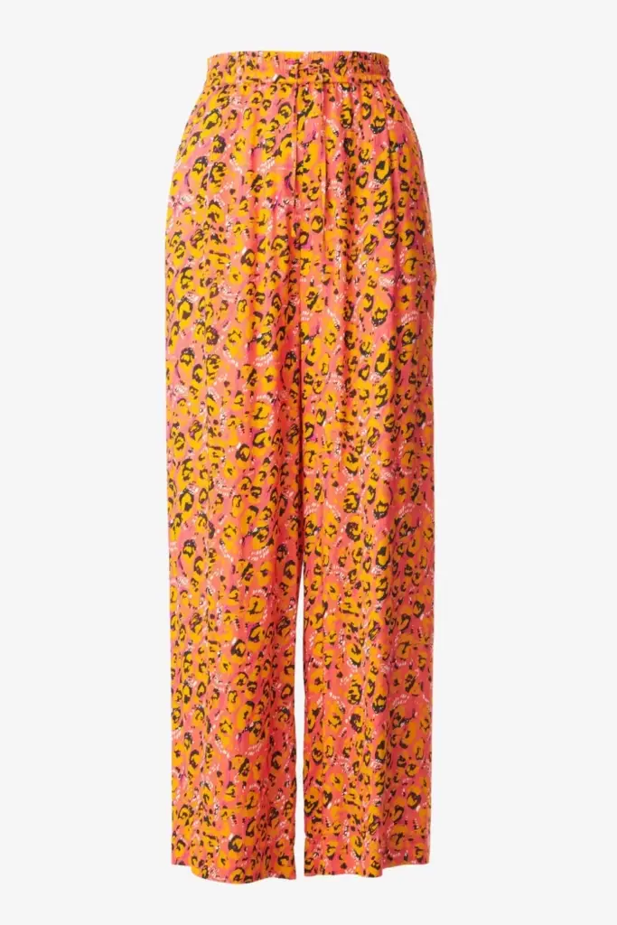 Lala Berlin Pants Perla viscose leo pink Neueste Mode
