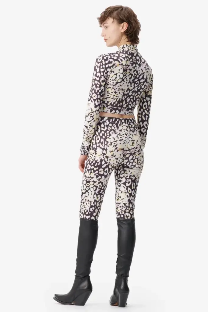 Lala Berlin Longsleeve Issay polyester mix floral leo Neuheiten