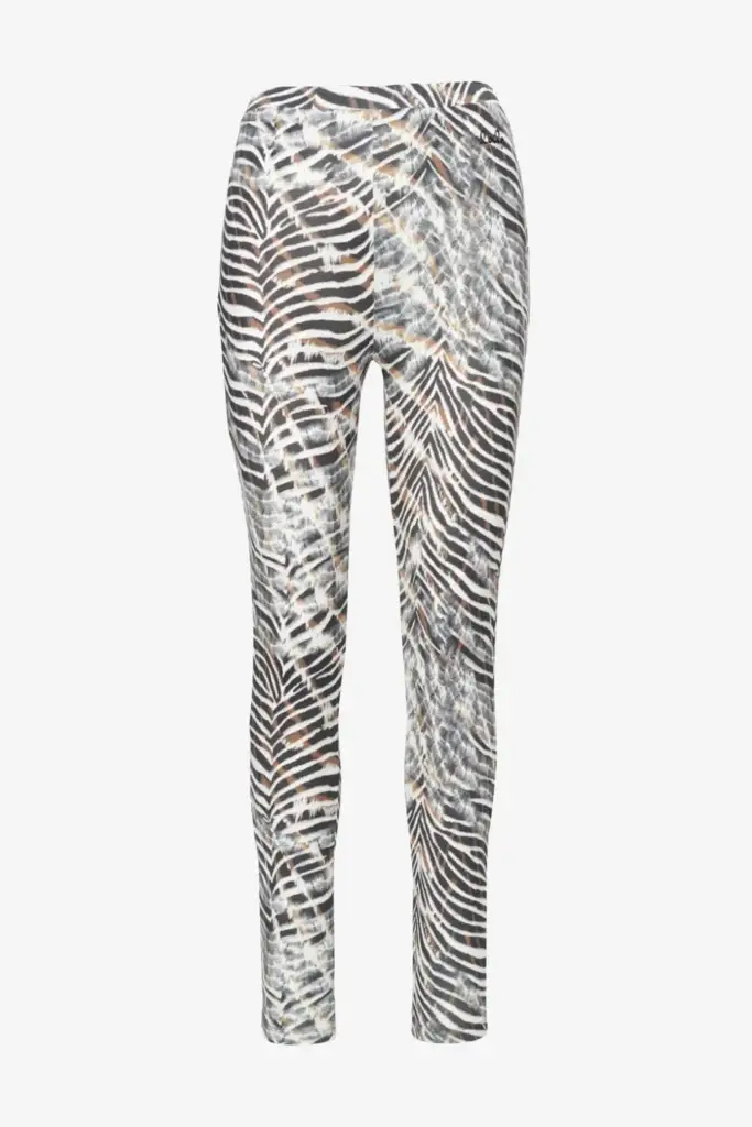 Lala Berlin Legging Leonie polyester mix dark zebra shibori Bestseller