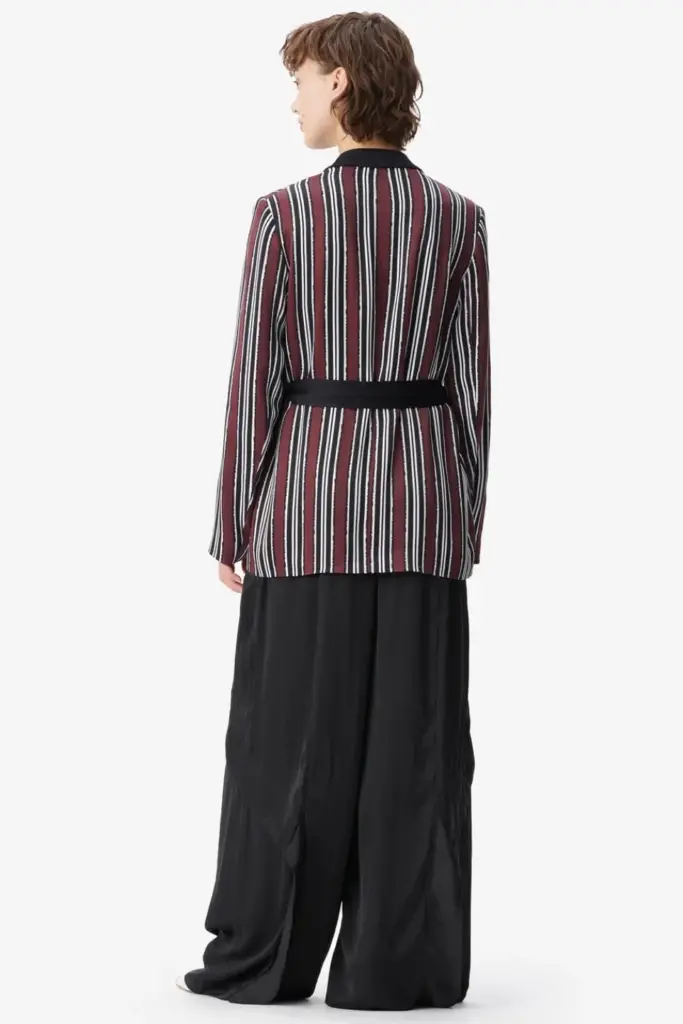 Lala Berlin Jacket Jella viscose shibori stripe Kostenlose Rückgabe