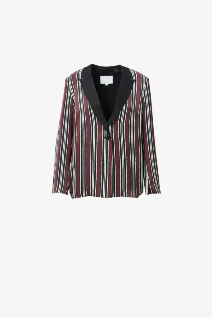 Lala Berlin Jacket Jella viscose shibori stripe Kostenlose Rückgabe