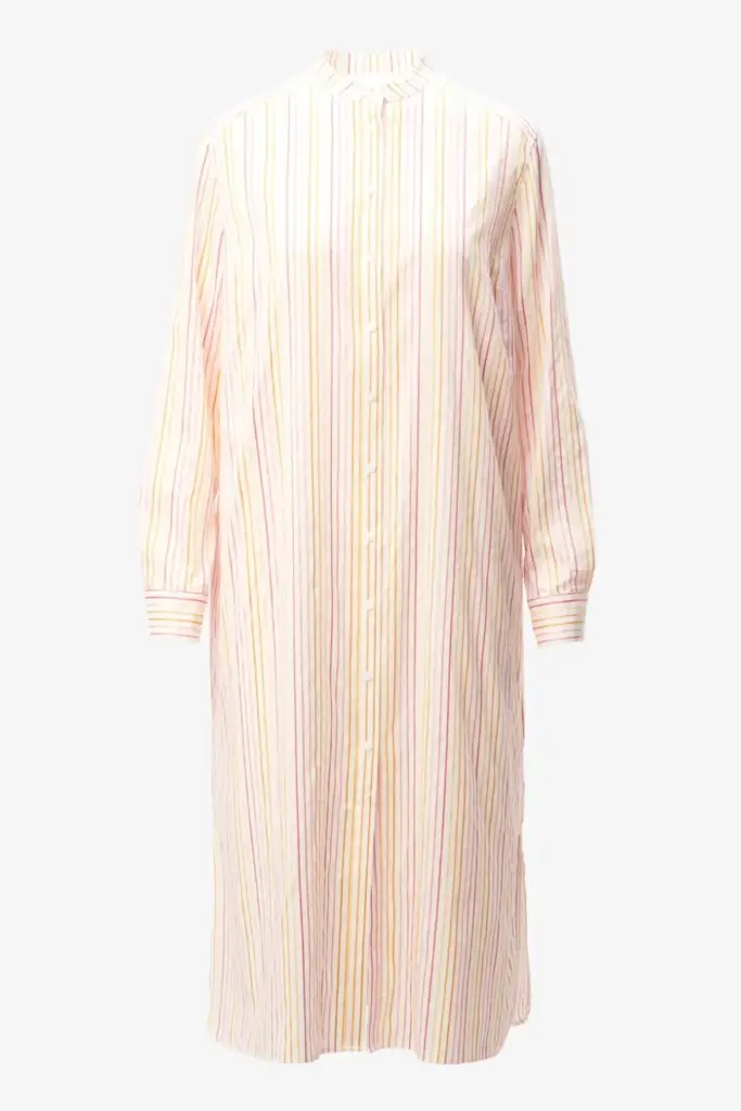 Lala Berlin Dress Dune cotton mix multicolor stripe JETZT KAUFEN