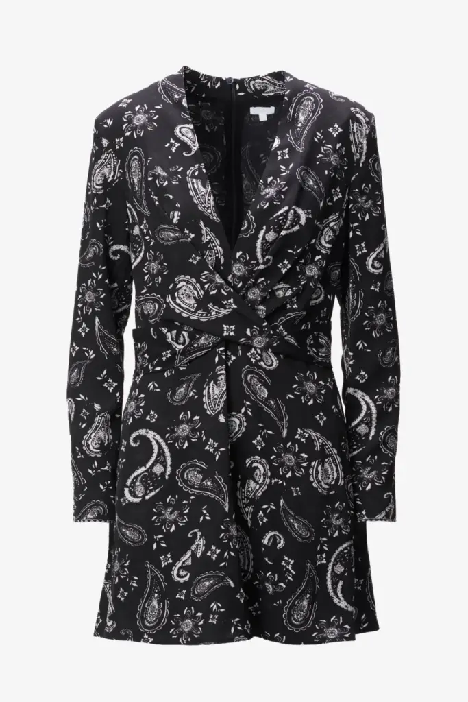 Lala Berlin Dress Dine viscose paisley stars Bis zu 50% Rabatt