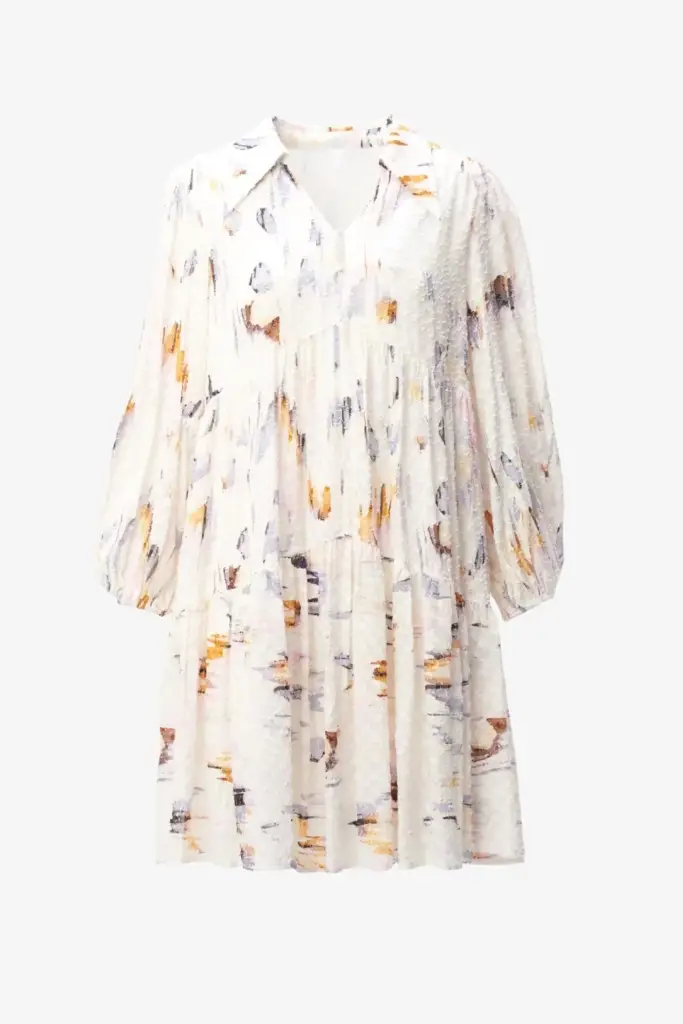 Lala Berlin Dress Dille viscose floral fountain pink Bis zu 65% Rabatt