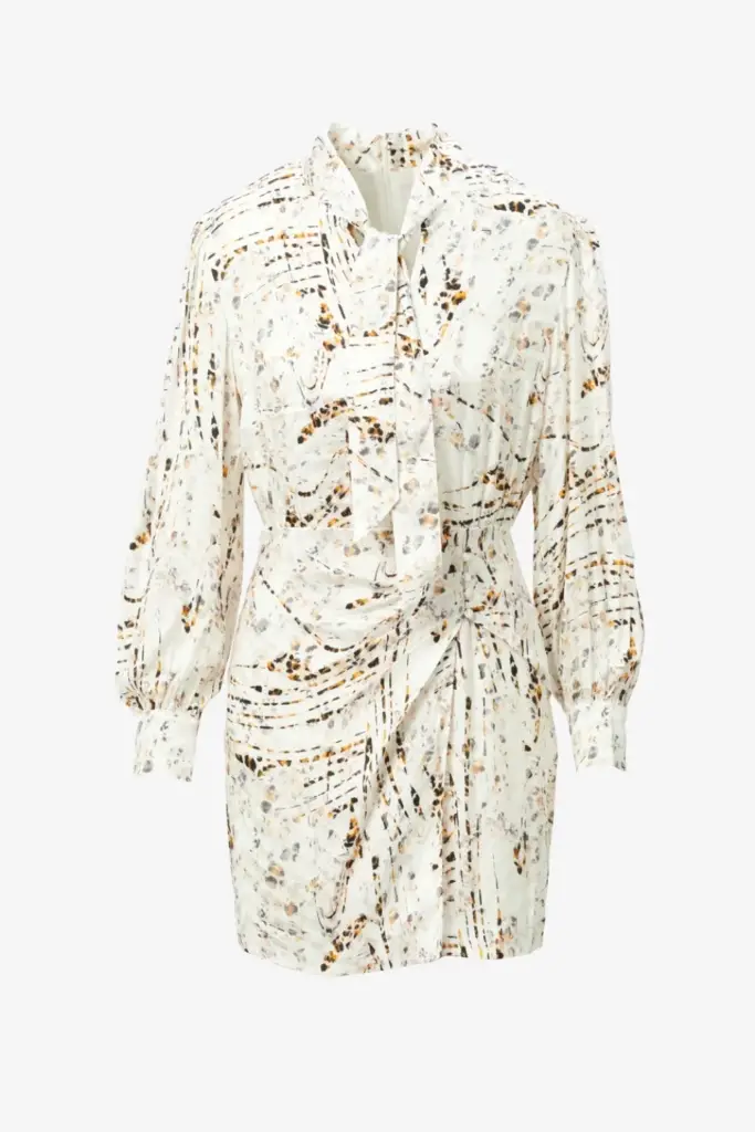 Lala Berlin Dress Devrina viscose stripy leo Sonderangebot der Fabrik