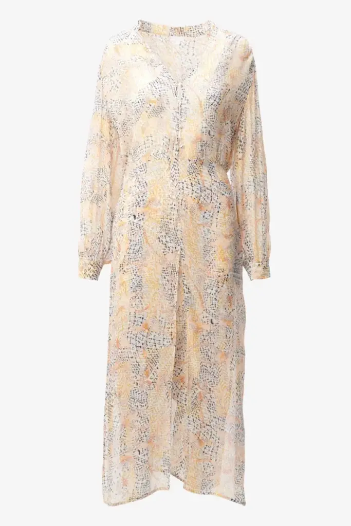 Lala Berlin Dress Deena viscose heritage garden Nur noch ein Tag übrig