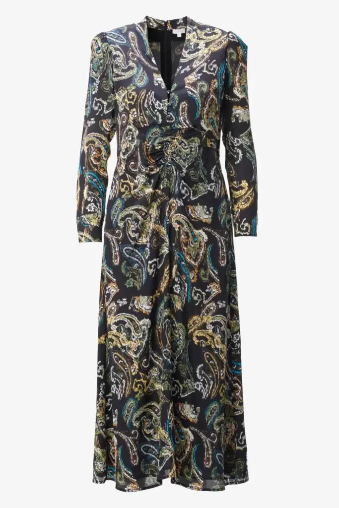 Lala Berlin Dress Damaso viscose/silk blend paisley park Fabrikladen