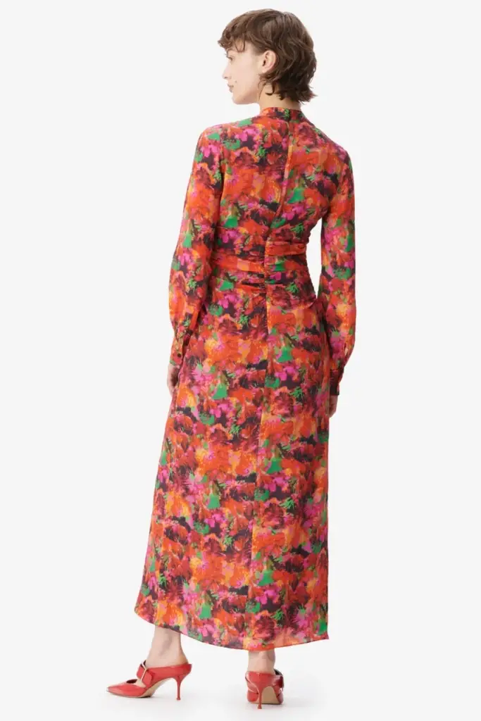 Lala Berlin Dress Damala viscose/silk blend shibori flower Begrenzt auf 3 Tage