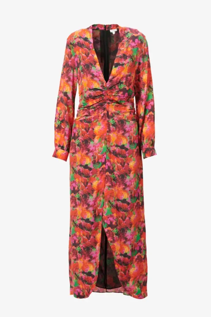 Lala Berlin Dress Damala viscose/silk blend shibori flower Begrenzt auf 3 Tage