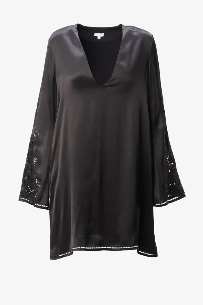 Lala Berlin Dress Dagur viscose black Black Friday Preise