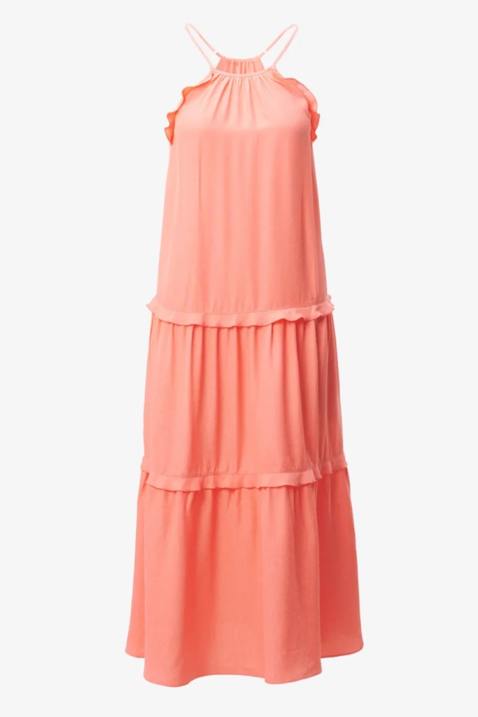 Lala Berlin Dress Daau viscose underwater melon Im Verkauf