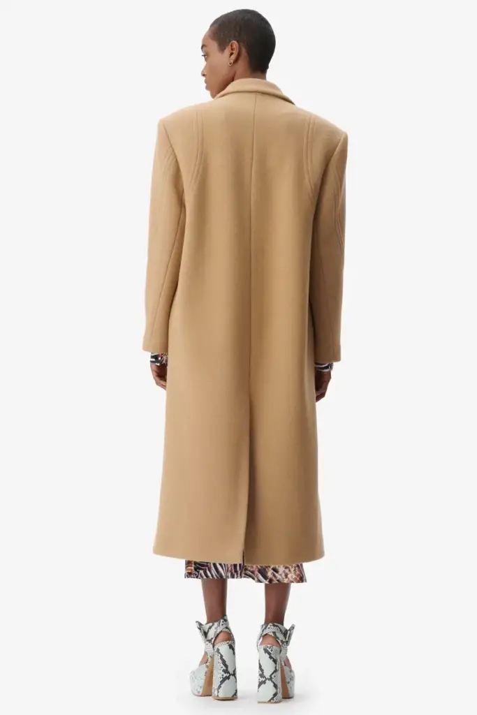 Lala Berlin Coat Orely wool mix toffee 50% Rabatt für begrenzte Zeit