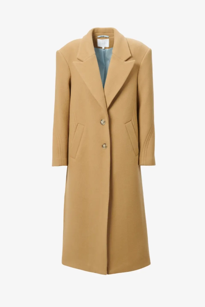 Lala Berlin Coat Orely wool mix toffee 50% Rabatt für begrenzte Zeit