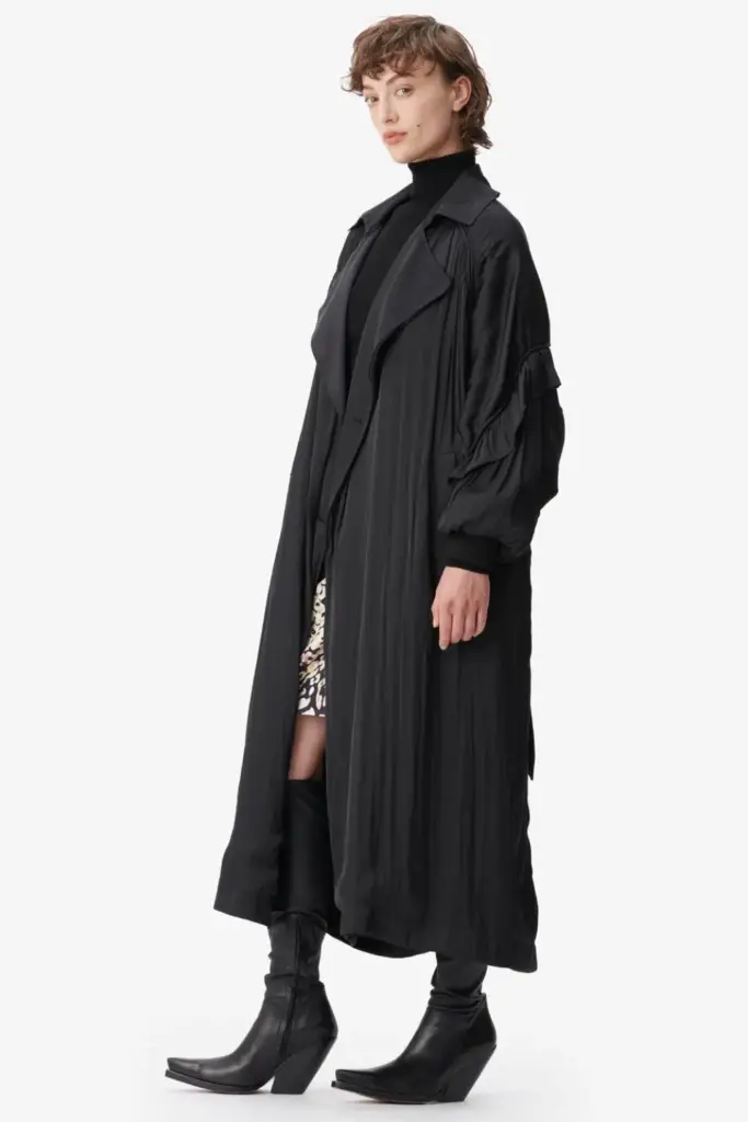 Lala Berlin Coat Olaya polyester mix black Online