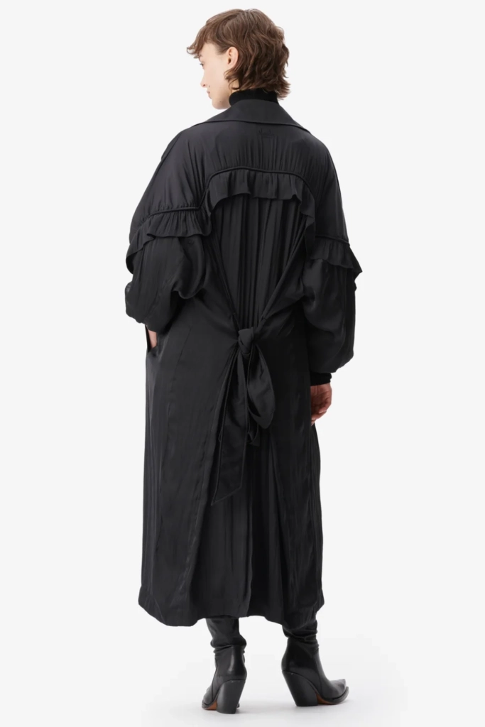 Lala Berlin Coat Olaya polyester mix black Online