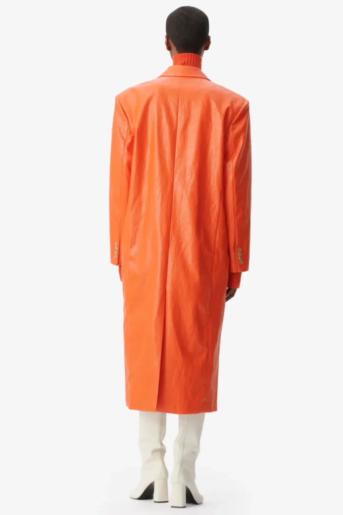 Lala Berlin Coat Odith viscose mix paprika Outlet