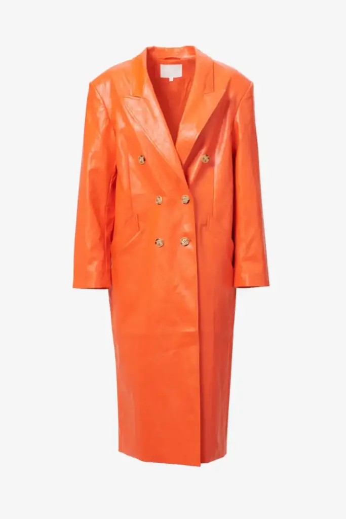 Lala Berlin Coat Odith viscose mix paprika Outlet