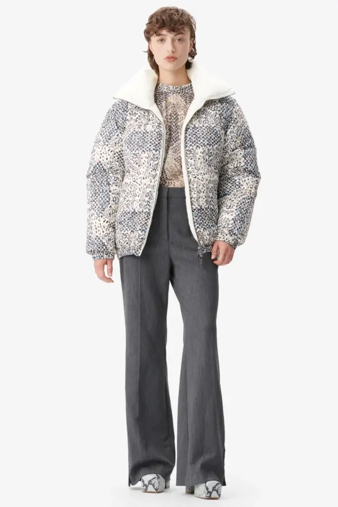 Lala Berlin Coat Odelie polyamide heritage star blue Angebote