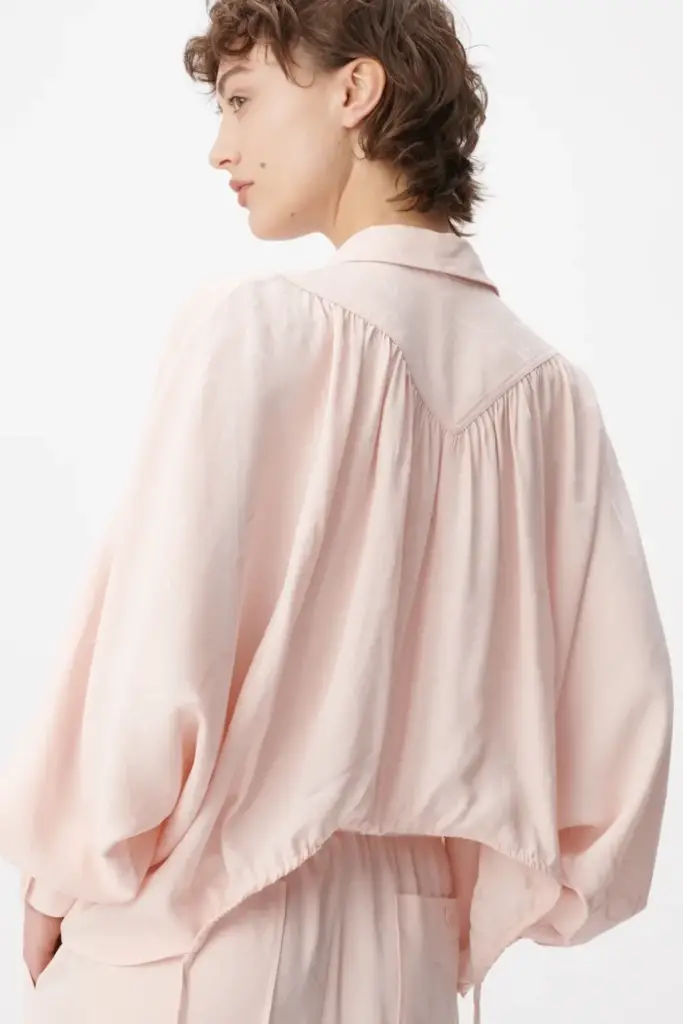 Lala Berlin Blouse Buccia viscose mix lalagram peach blush Hotsell