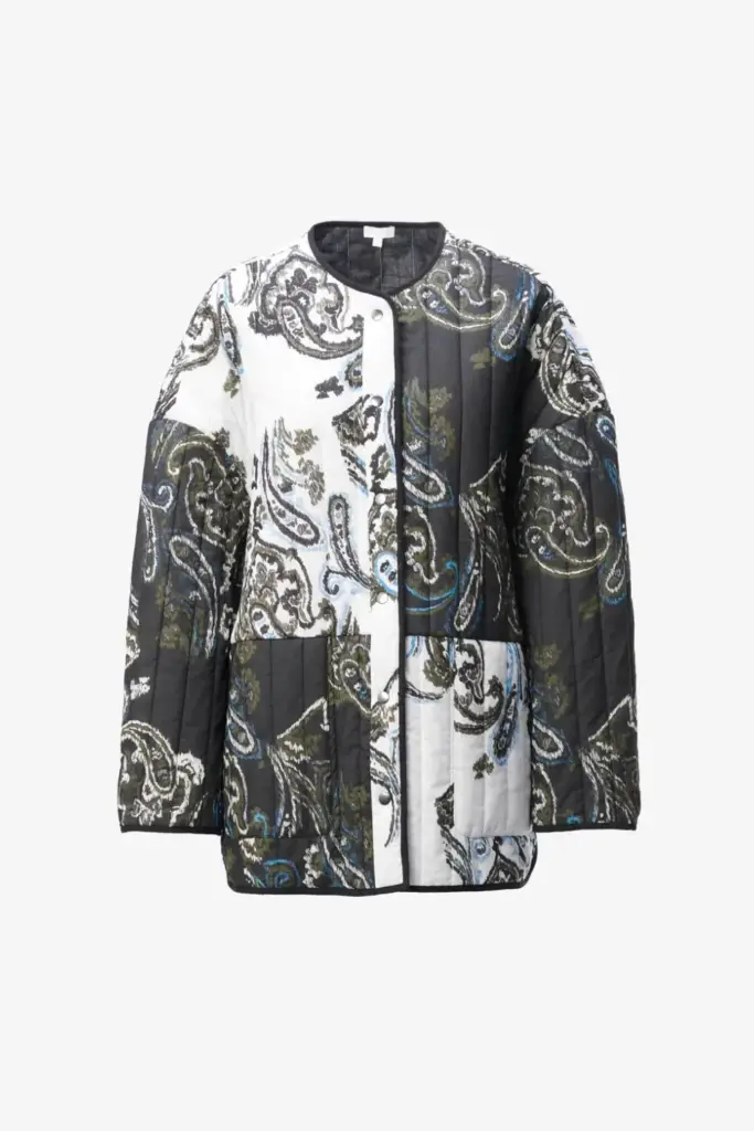 Lala Berlin Jacket Jabari cotton paisley park black/white Günstig kaufen