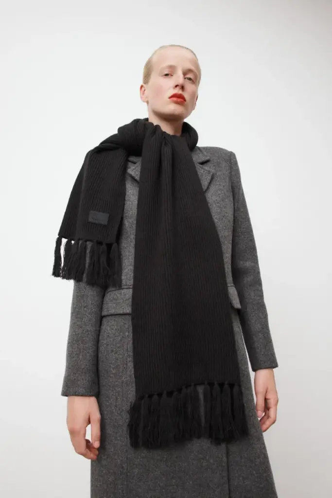Lala Berlin Scarf Aminas wool mix lala black Online Outlet