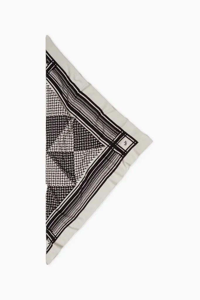 Lala Berlin Triangle Puzzle cashmere alabastro/antracite Saisonale Angebote