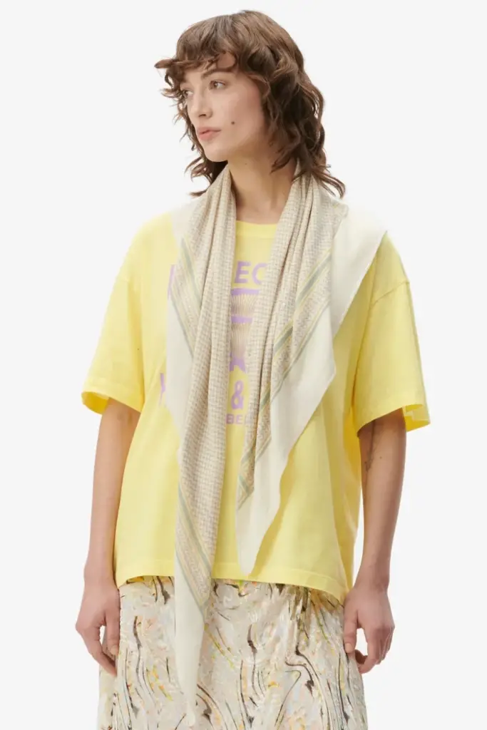 Lala Berlin Triangle Heritage Double cashmere egret flip Riesige Ersparnisse