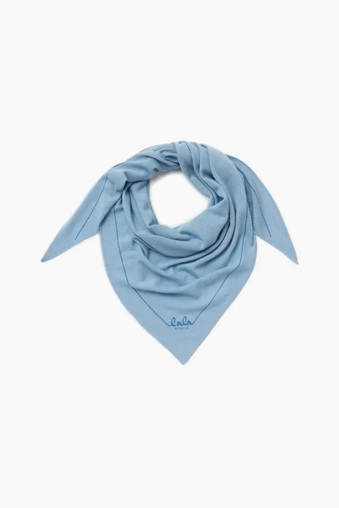 Lala Berlin Triangle Solid M cashmere atlantic Clearance-Verkauf