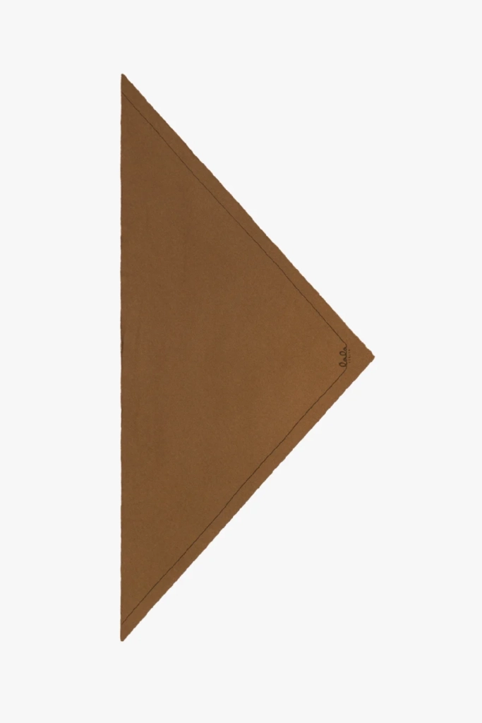 Lala Berlin Triangle Solid M cashmere mocca Kostenloser Versand international