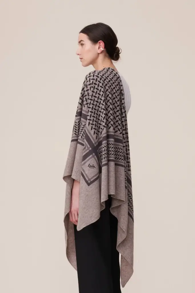 Lala Berlin Triangle Trinity Classic L cashmere light brown zollfrei