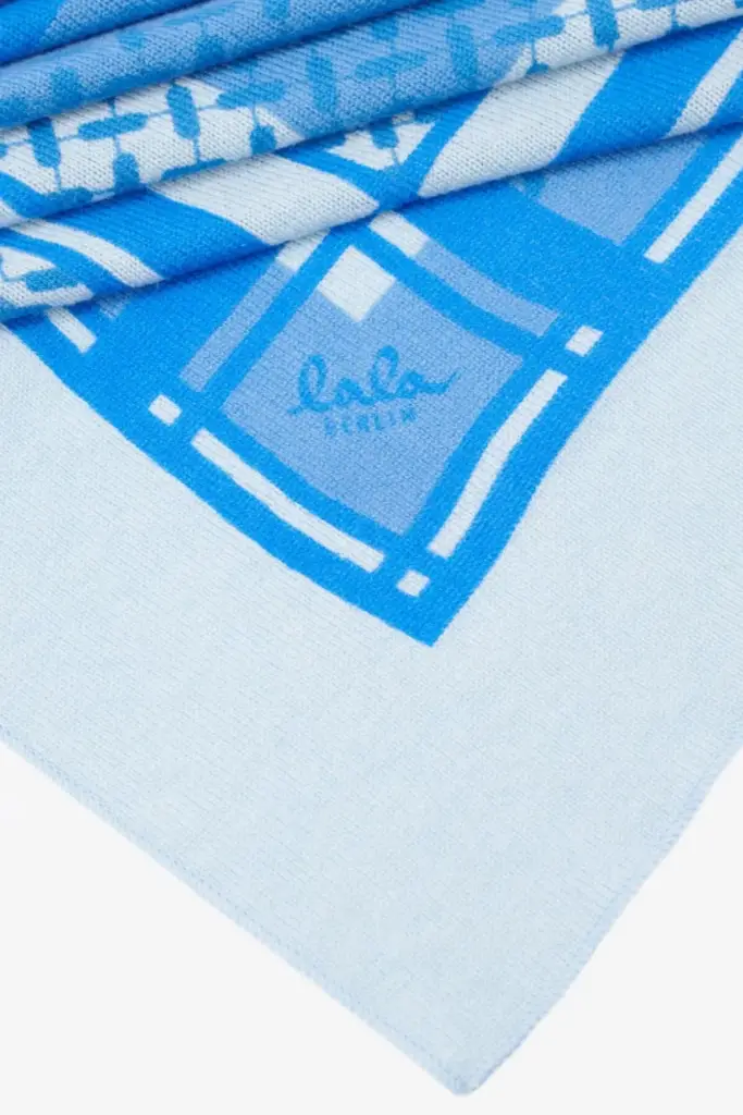 Lala Berlin Triangle Double Heritage cashmere blue Fabrikpreis