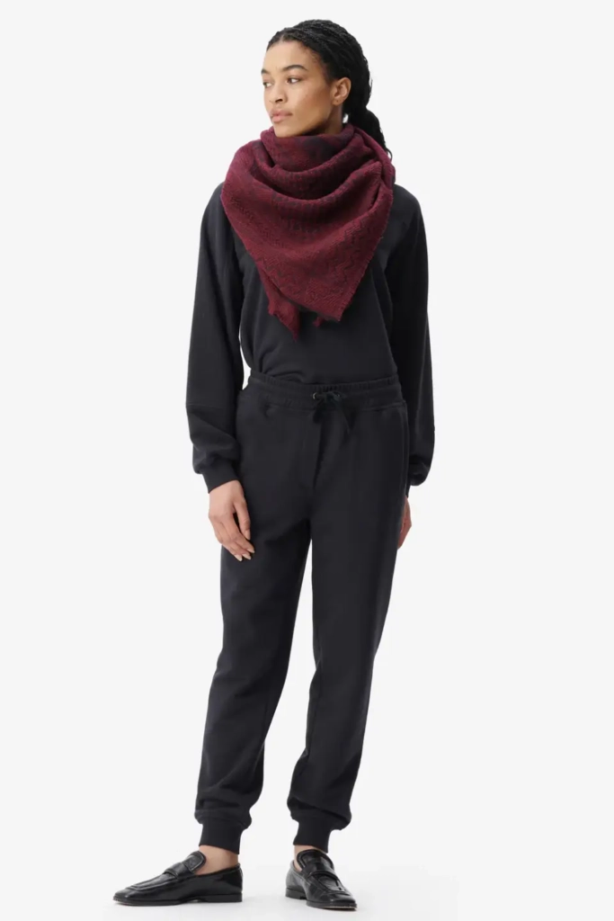 Lala Berlin Scarf Anais wool mix zebra fudge Begrenztes Angebot