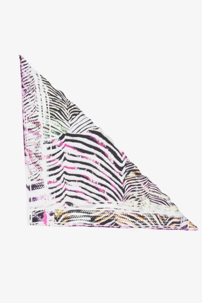 Lala Berlin Triangle Aina silk zebra dragonfruit Online Shopping