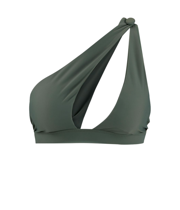 Lanasia One-Shoulder Bikini-Top Tulum Letzter Tag