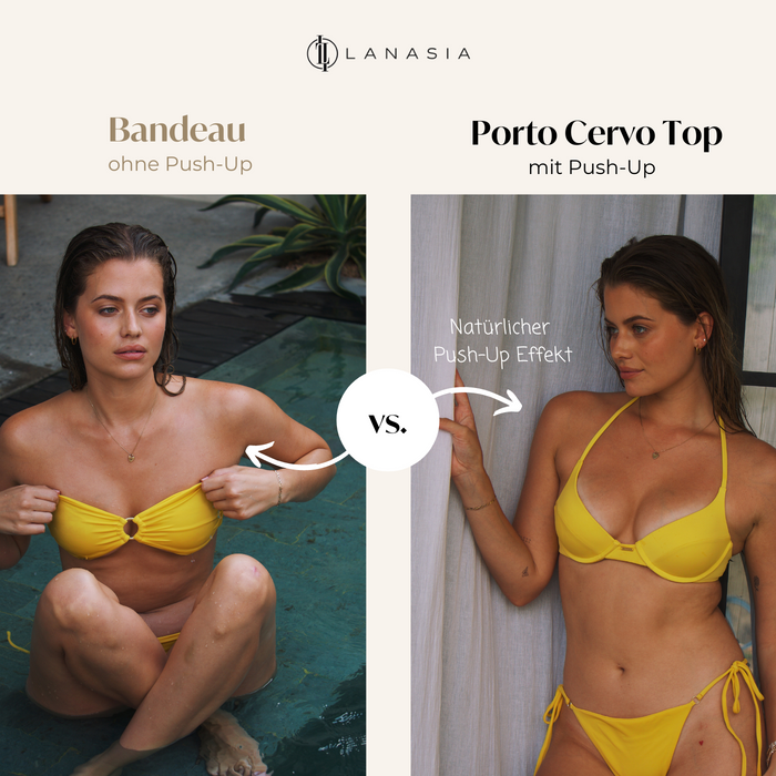 Lanasia Neckholder-Bikini-Top Portocervo Bis zu 50% Rabatt