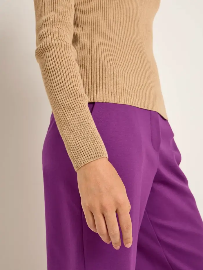 Lanius Stehkragenpullover (GOTS) Kostenlose Rückgabe