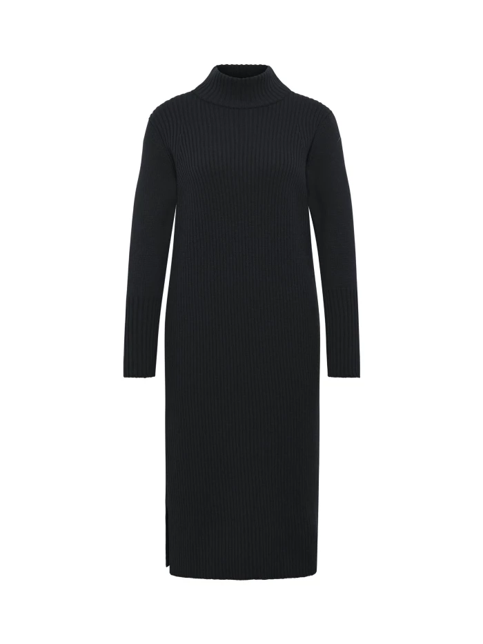 Lanius Rippen-Strickkleid Bis zu 50% Rabatt