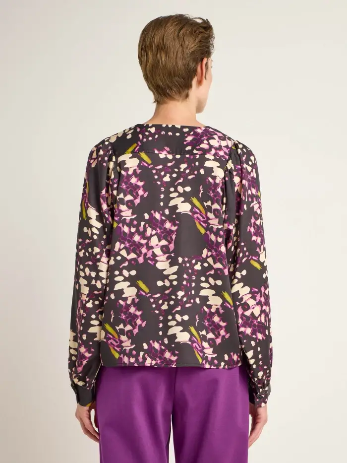 Lanius Bluse mit Kräuseln Bis zu 65% Rabatt