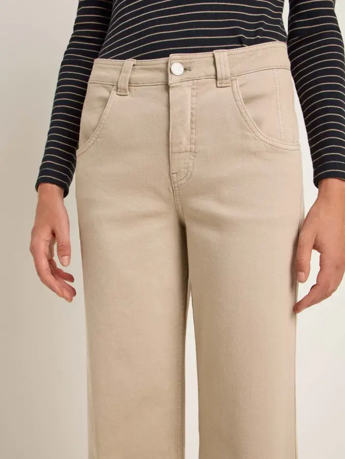 Lanius Hose mit weitem Bein (GOTS) Super Rabatt