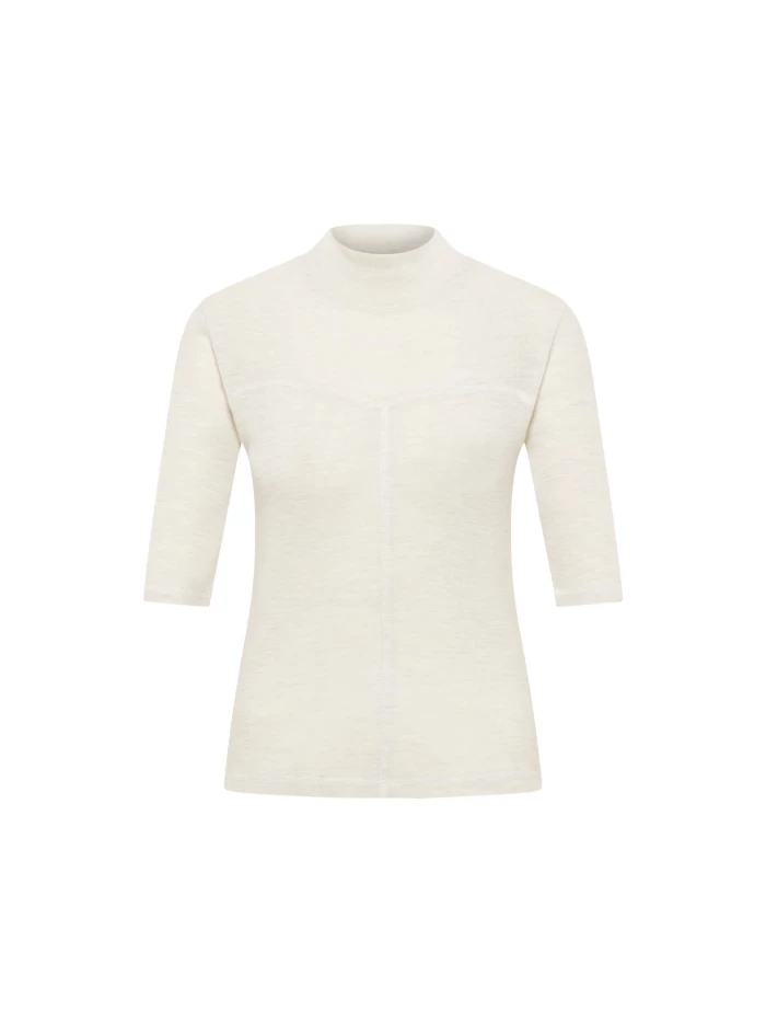 Lanius Halbarmshirt mit Stehkragen (GOTS) Kostenloser Versand international