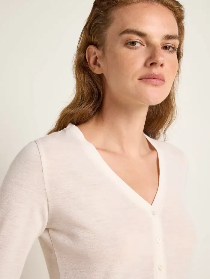 Lanius Shirt mit Knopfleiste (GOTS) Fabrikladen