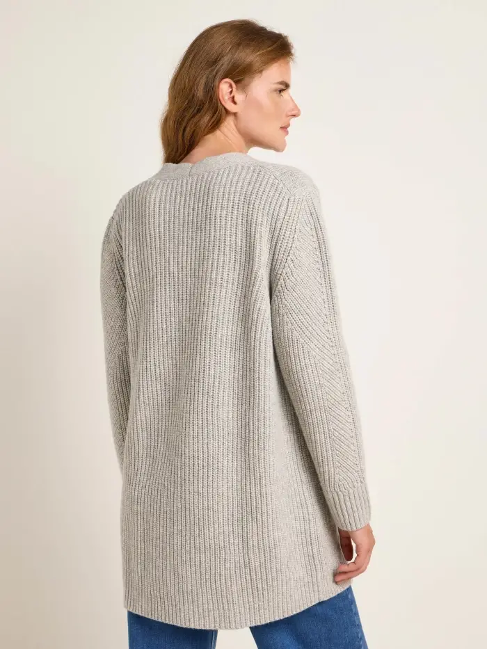 Lanius Lange Strickjacke (GOTS) Black Friday Preise