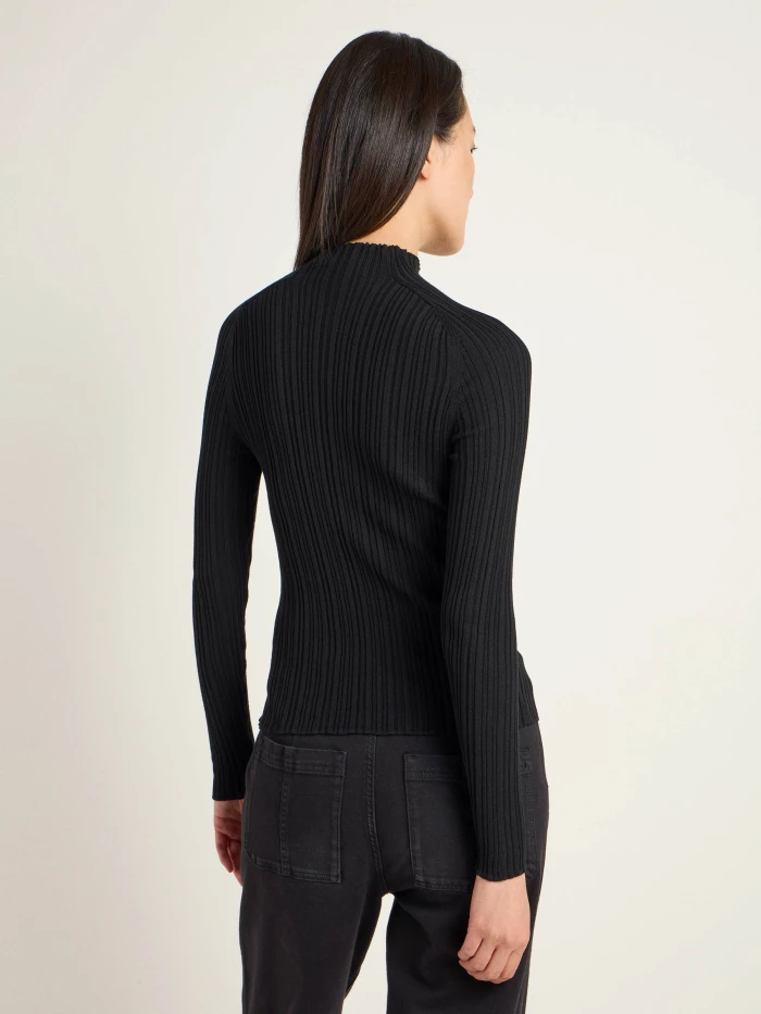 Lanius Rippenpullover (GOTS) Auslauf