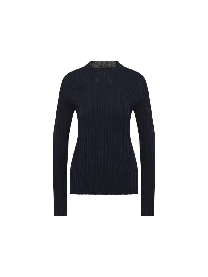 Lanius Rippenpullover (GOTS) Auslauf