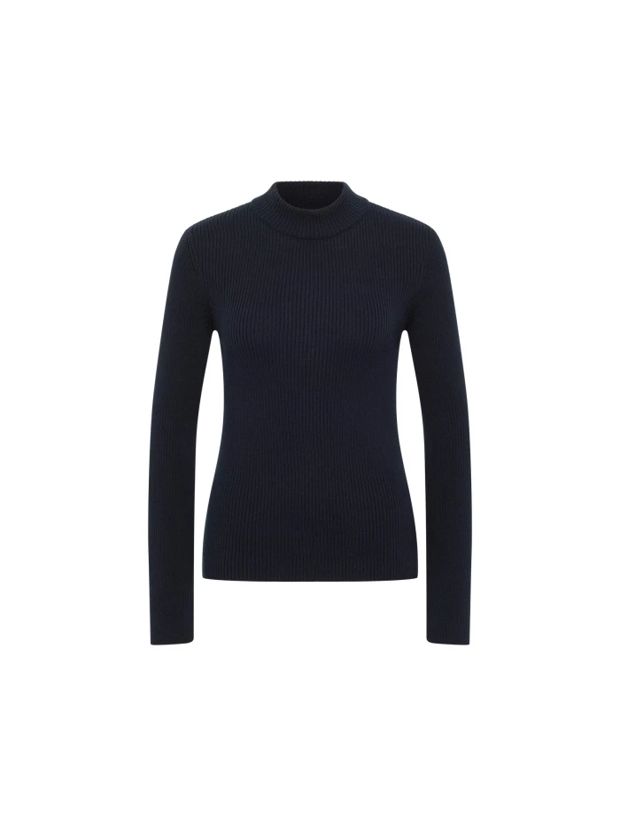 Lanius Stehkragenpullover (GOTS) Fabrikverkauf