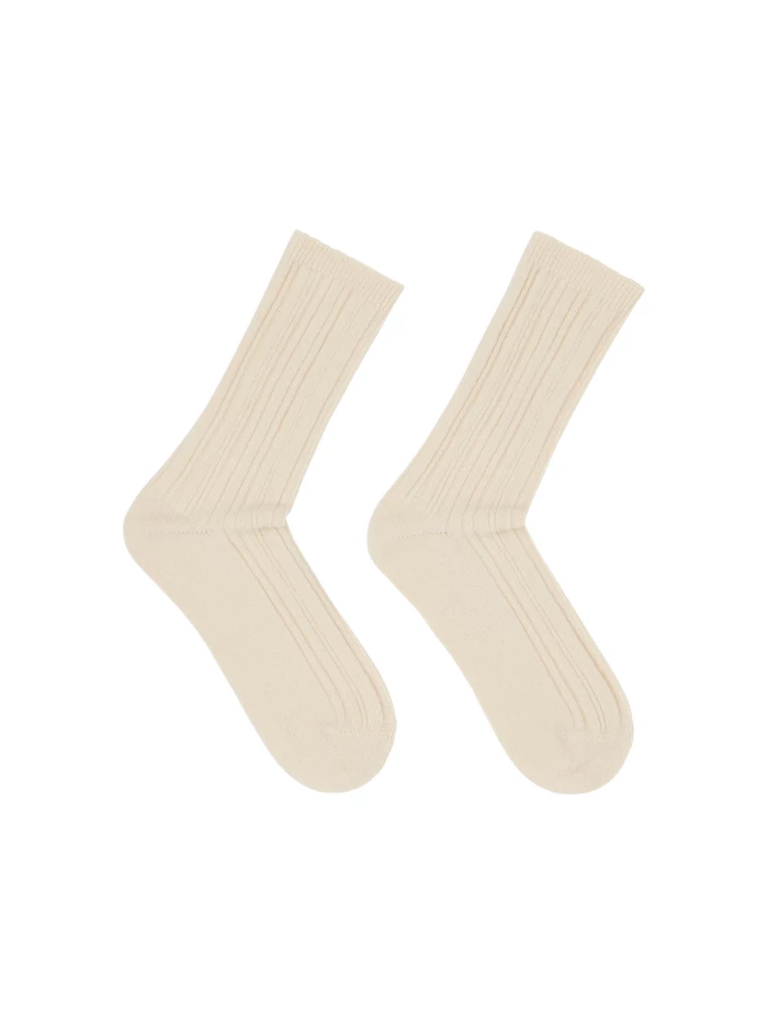 Lanius Rippenstrick Socken (GOTS) Riesige Ersparnisse