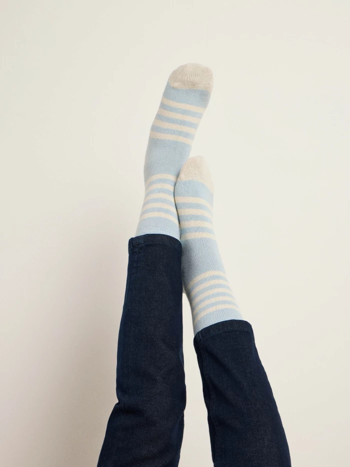 Lanius Socken mit Streifen (GOTS) Super Sparpreis